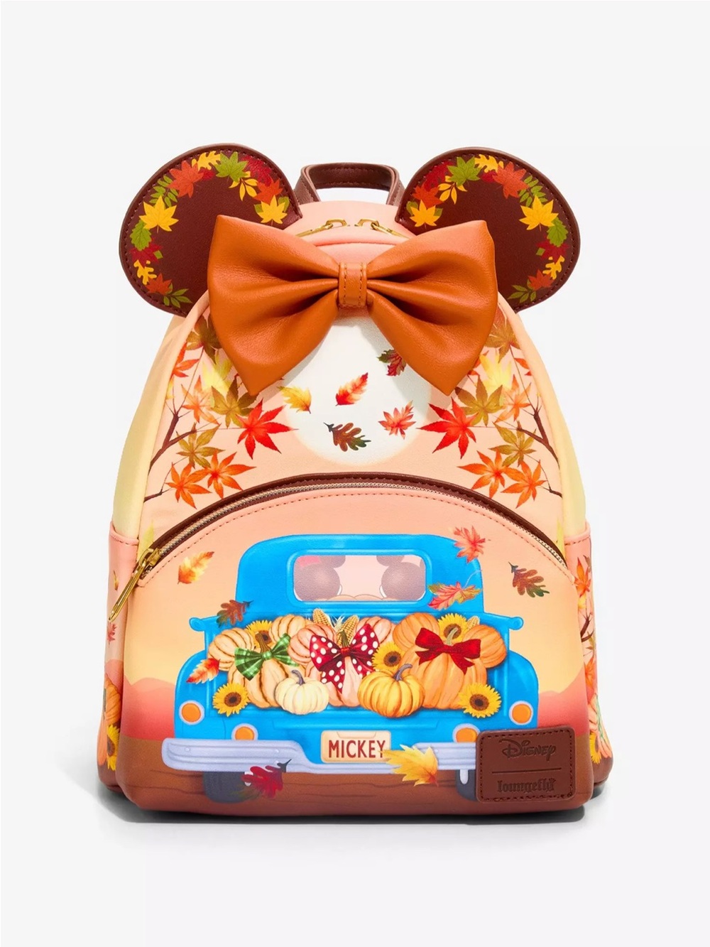 Loungefly Disney Minnie Mouse Fall Harvest Mini Backpack